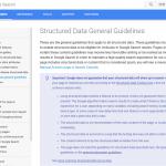【SEO】Googleが構造化データのガイドラインを公開